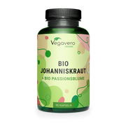 St. John's Wort + Passion Flower Capsules Organic