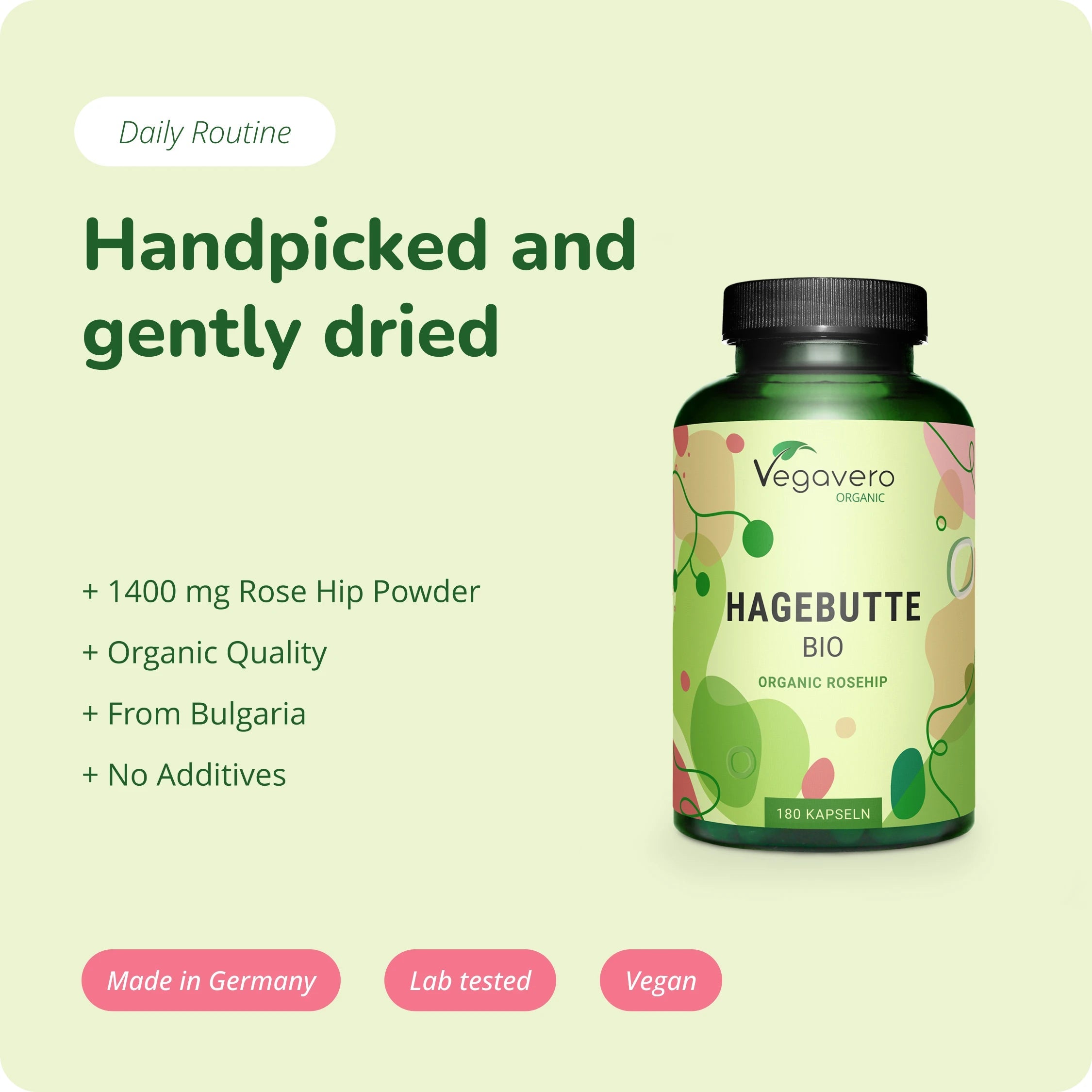Rosehip Capsules Organic