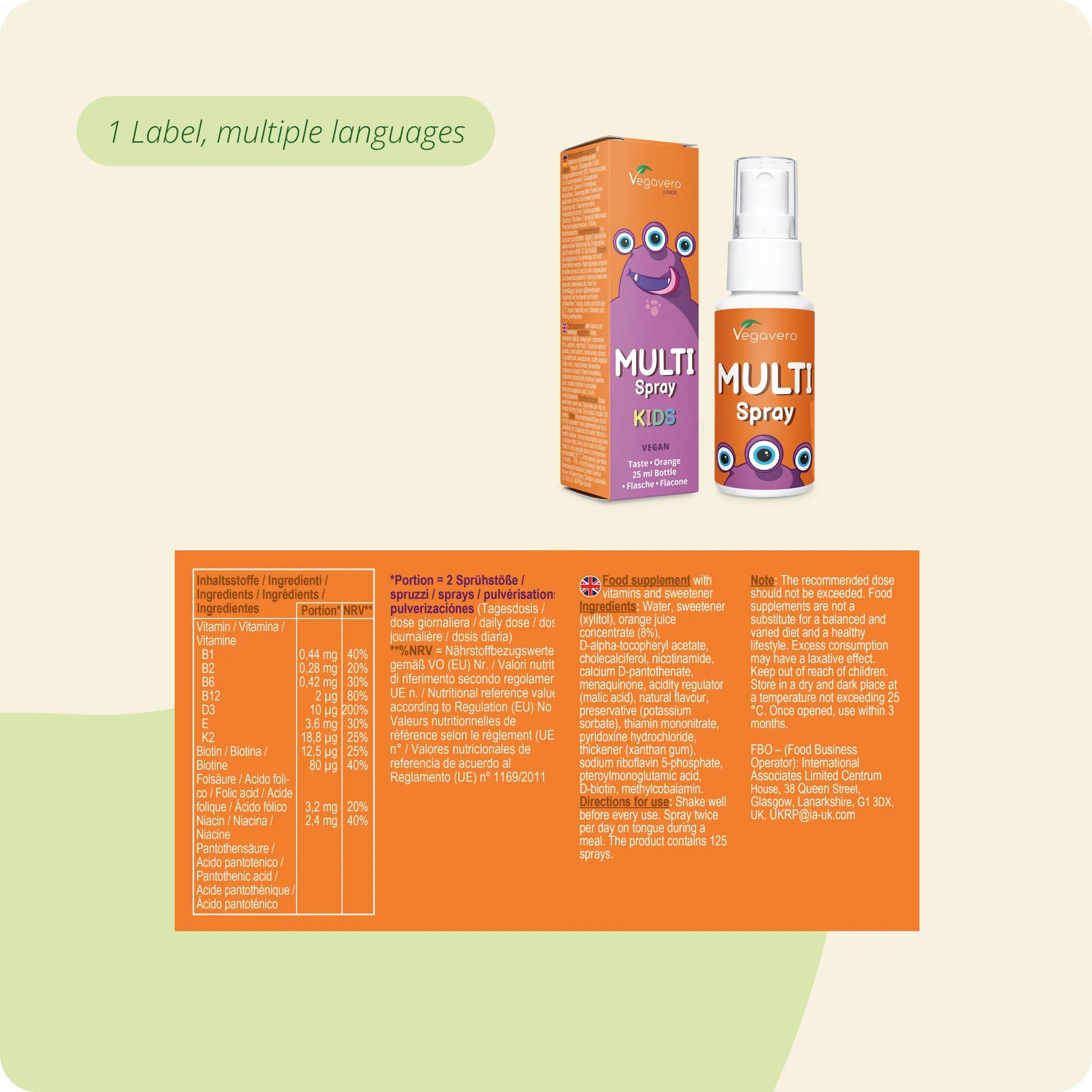 Multivitamin Junior Spray