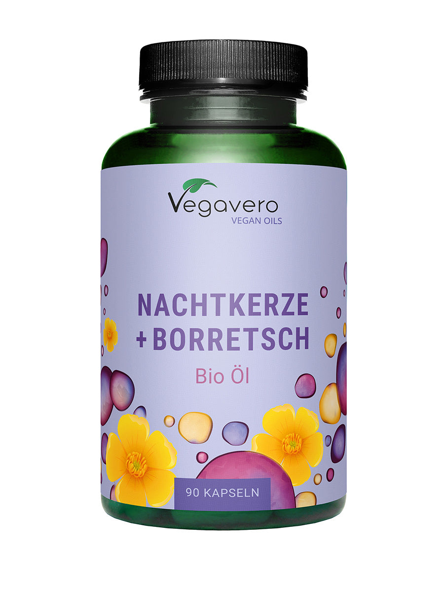 Evening Primrose Oil & Borage Seed Capsules Organic