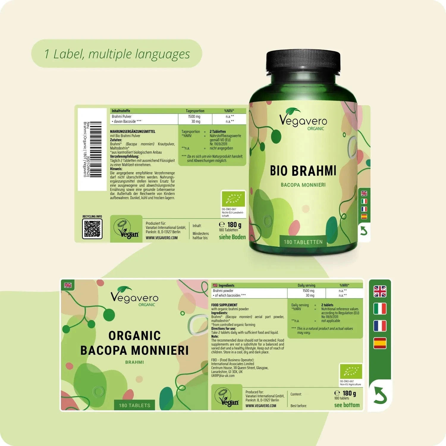 Brahmi Tablets Organic