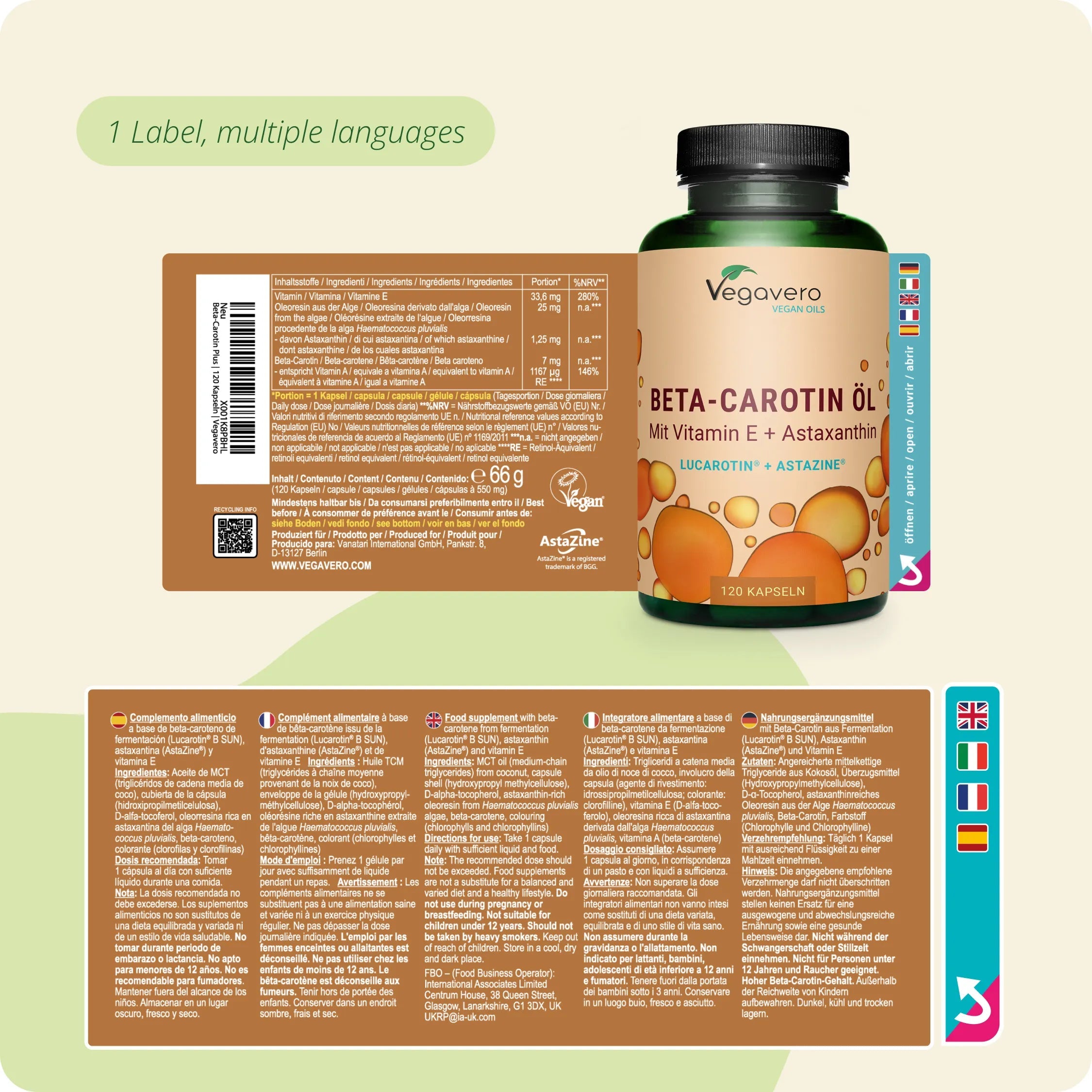 Beta Carotene Plus Oil Capsules
