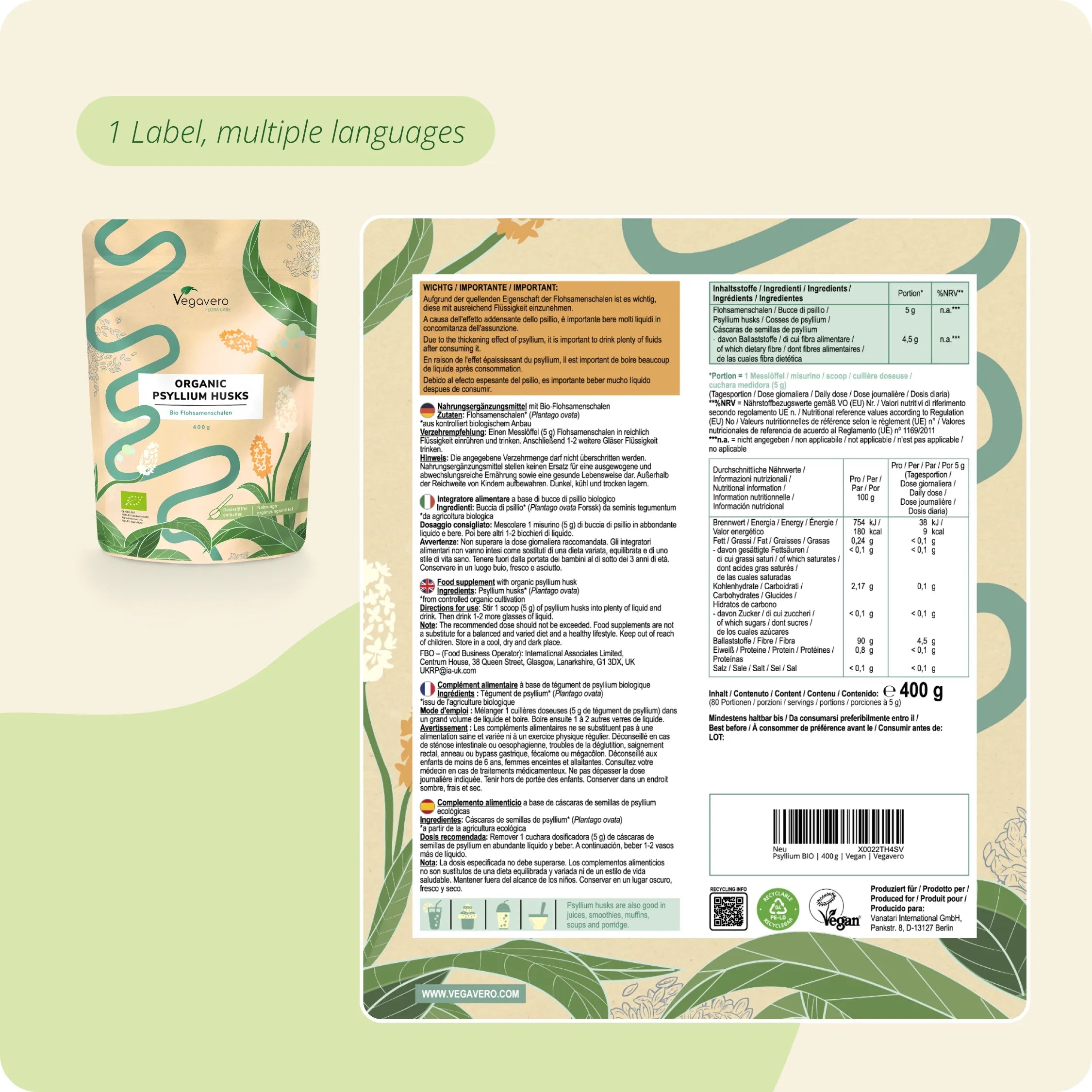 Psyllium Husks Organic