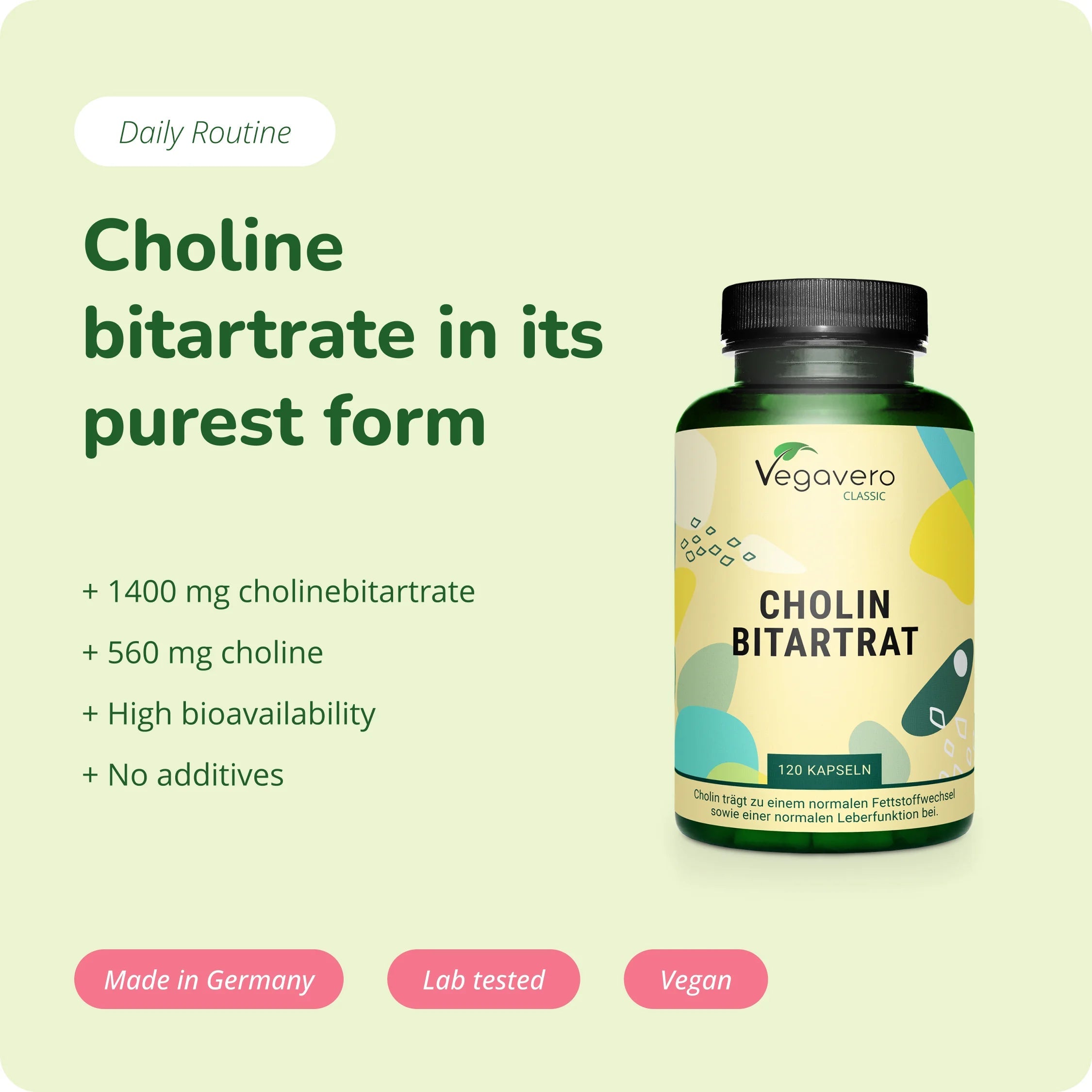 Choline Bitartrate Capsules