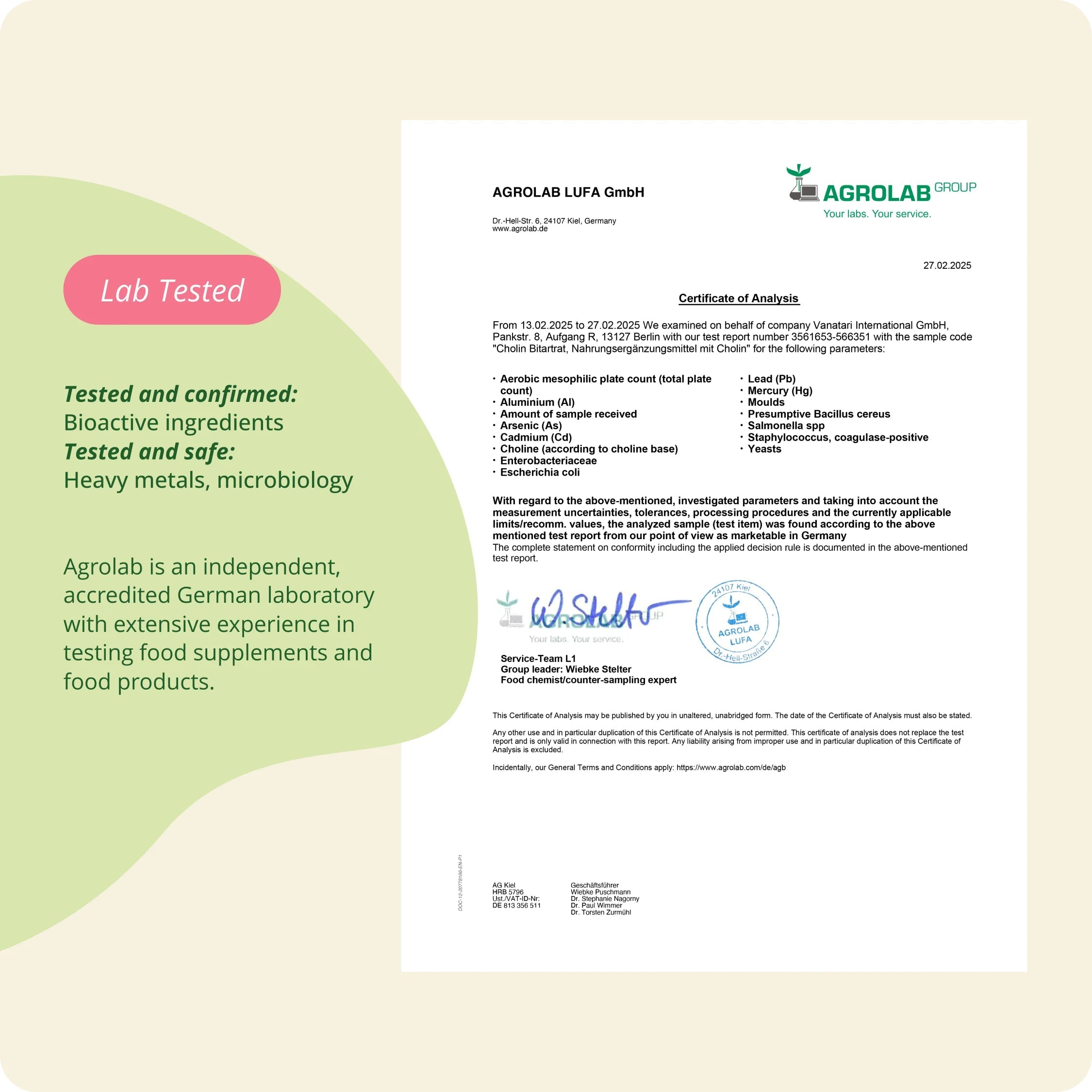 Choline Bitartrate Capsules