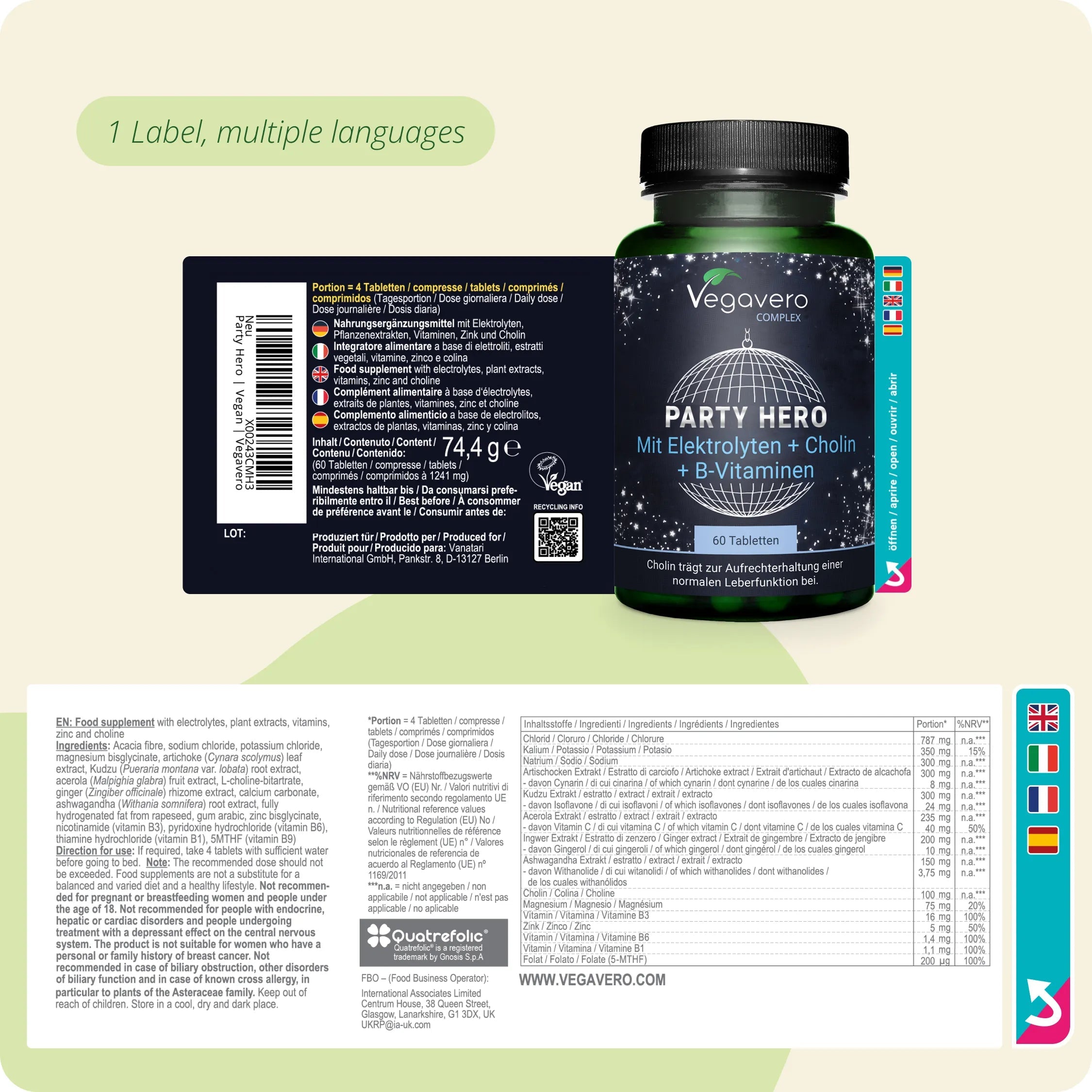 Party Hero Complex Tablets