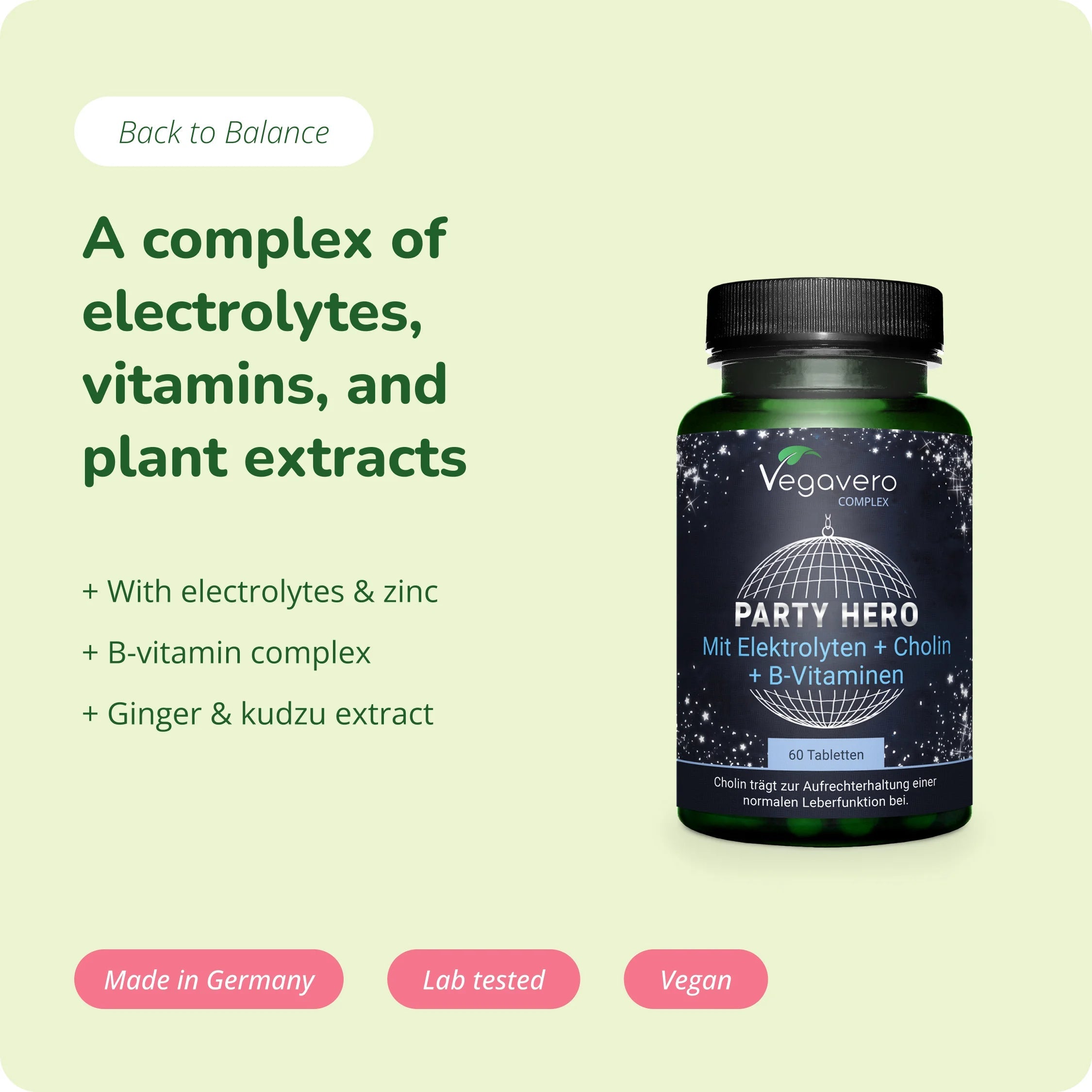 Party Hero Complex Tablets