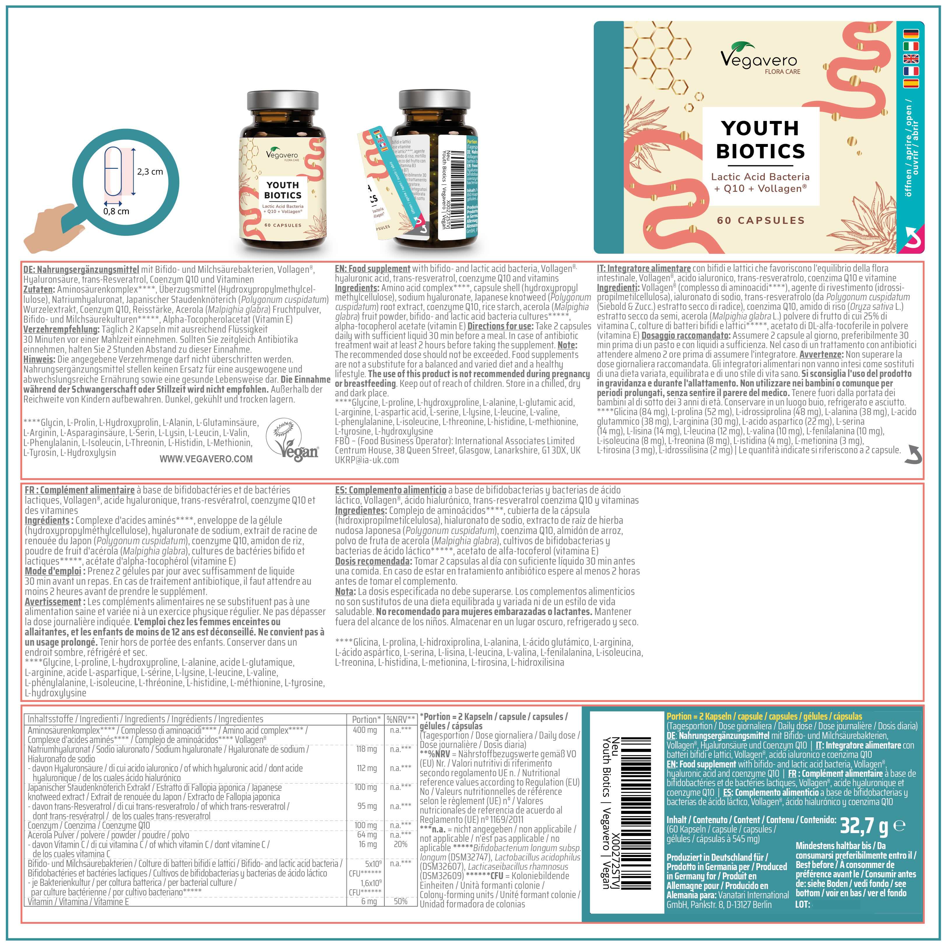 Youth Biotics Cápsulas